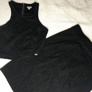 Black 2 Piece Dress